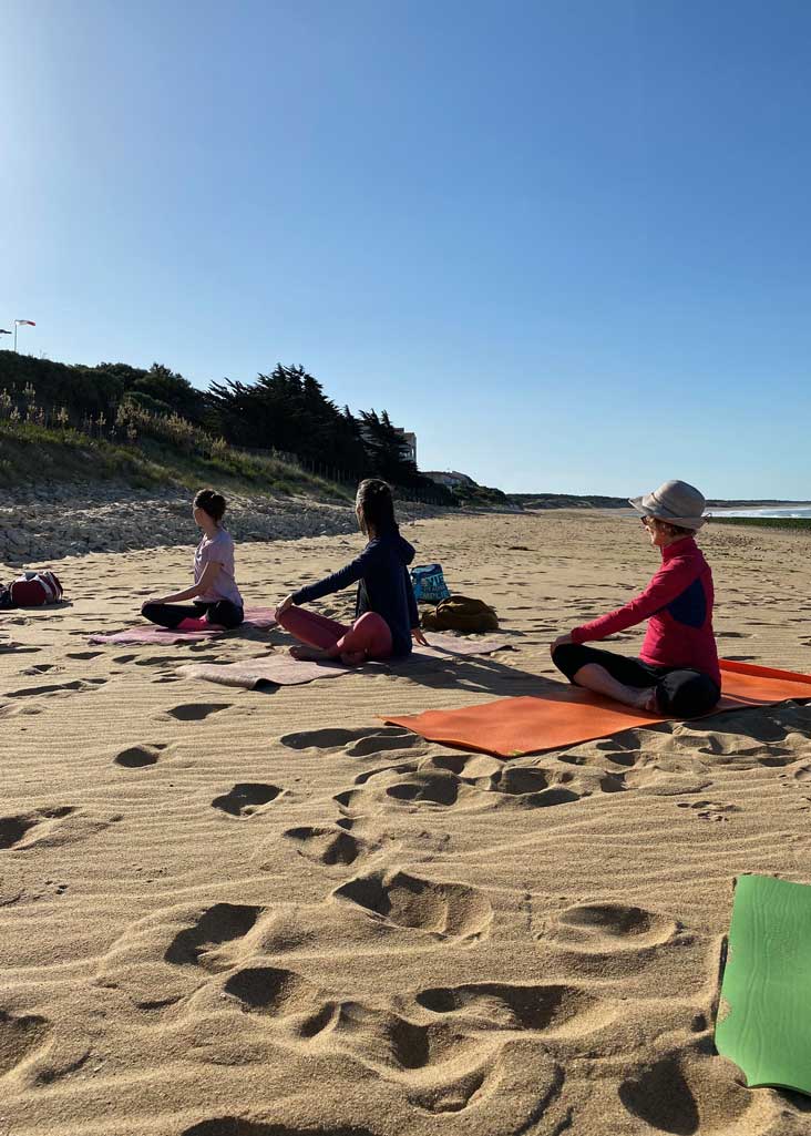 Stage de Yoga et Nutrition à Longeville sur mer