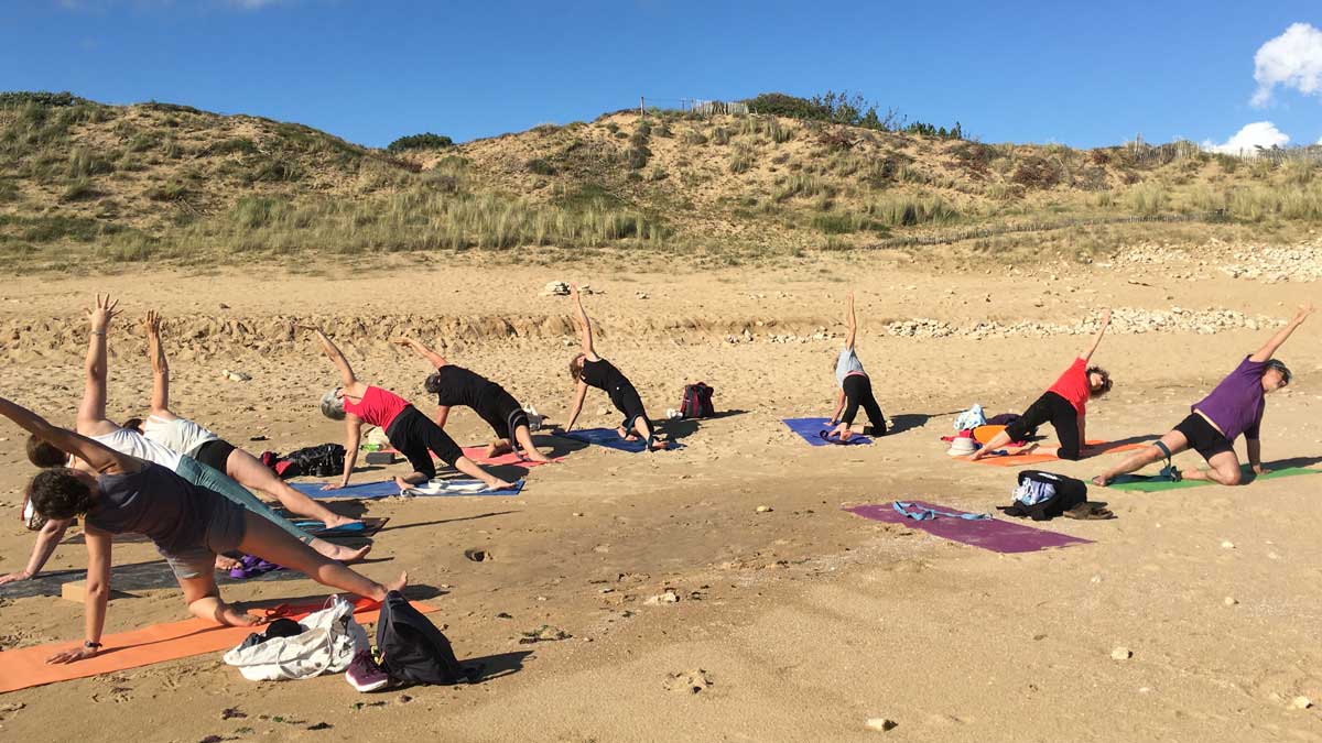 Séance privée de yoga La Rochelle Yoga Relaxation